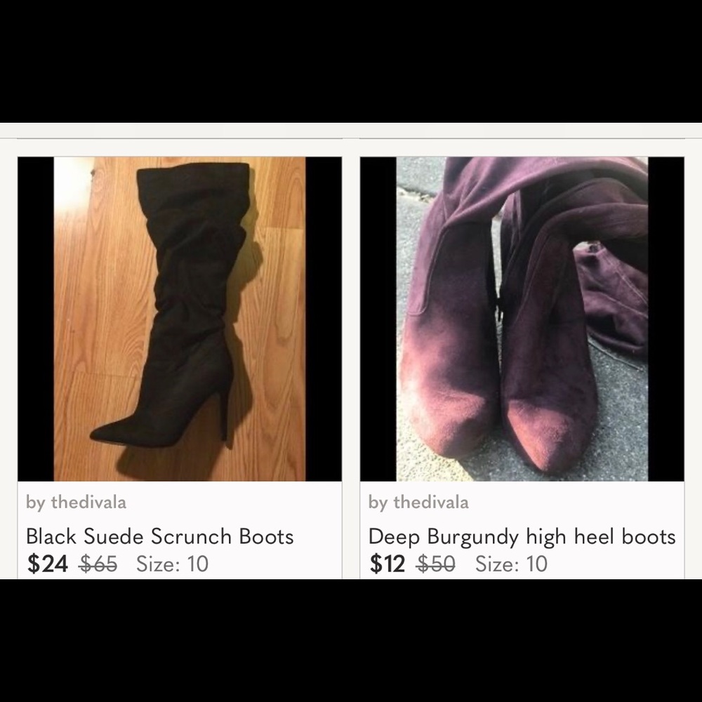 ❗️SALE❗️2 pair of boots for just $22!
